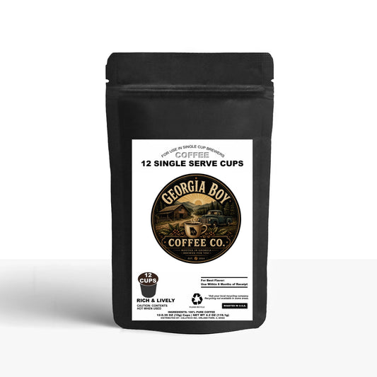 12 Pack Single Serve Coffee Capsules