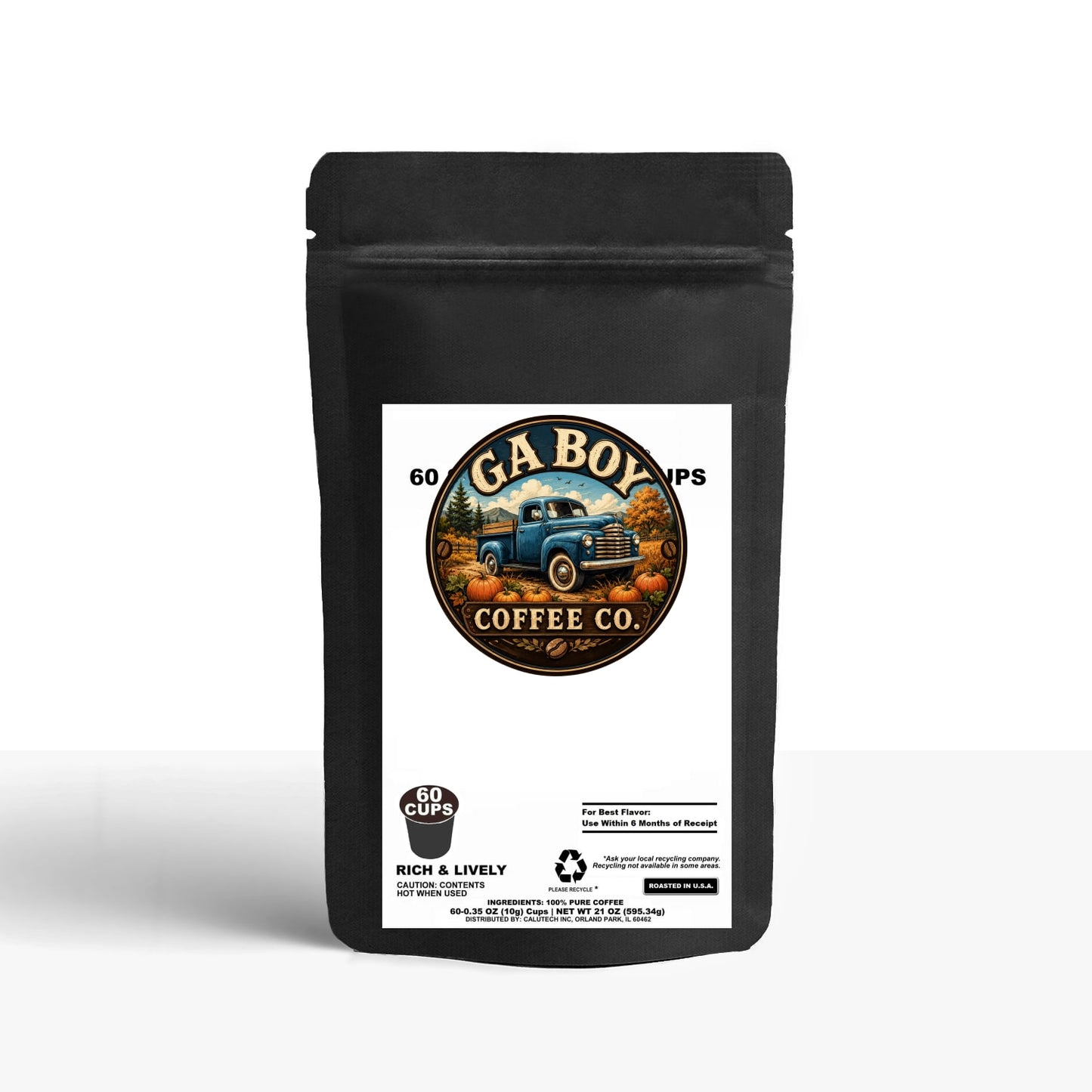 60 Pack Single Serve Coffee Capsules